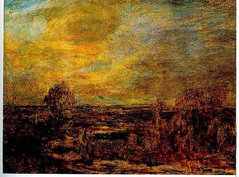 Giovanni Segantini Ebene beim Eindunkeln china oil painting image